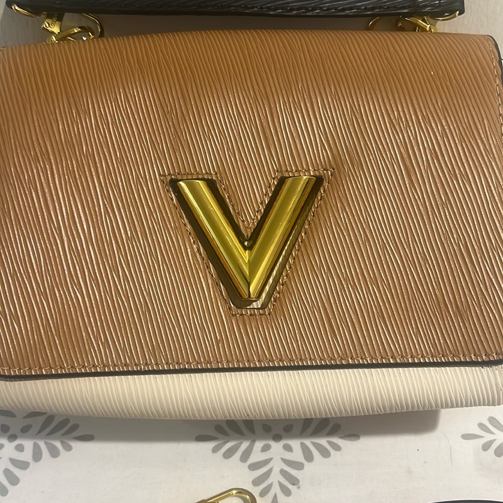 LV Two-Tone Mini Top Handle Bag in Tan and Cream bought here-final sale - Picture 3 of 10